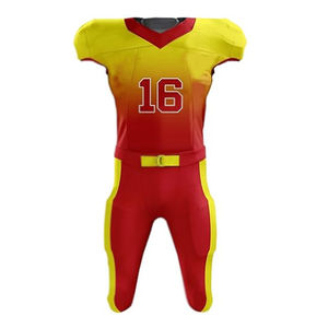 Conjunto de uniforme de ropa deportiva a precio de fábrica al por mayor, camisetas de fútbol americano para hombre, camiseta de fútbol americano - Product Image 2