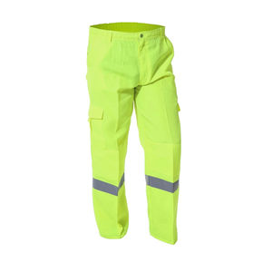 Pantalon de sécurité cargo réfléchissant haute visibilité, durable et léger pour le travail, idéal pour les professionnels, respirant avec OEM - Product Image 4