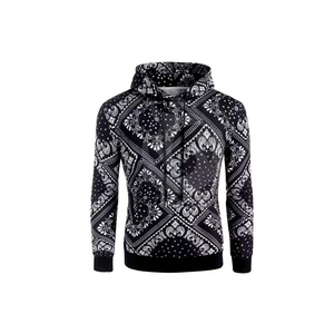 Vente chaude de haute qualité hommes sweats à capuche nouvelle collection hiver tissu en gros avec impression par sublimation - Product Image 6