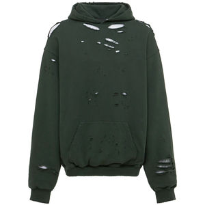 Sweat à capuche décontracté à prix réduit Sweat à capuche surdimensionné avec logo personnalisé à manches longues Sweats à capuche personnalisés avec impression bouffante pour hommes - Product Image 1