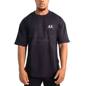 Venta caliente ligera Camiseta de gran tamaño para adultos Camiseta de gran tamaño para hombres - Product Image 1