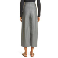 Pantalons en cuir décontractés pour femmes de haute qualité, respirants, à devant plat, dernière mode, vente en gros, HASHBLOOM INTERNATIONAL