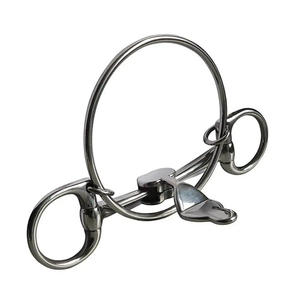 Bocado de Acero Inoxidable de Alta Calidad para Caballos con Control de Lengua y Boquilla Suave para Entrenamiento Ecuestre - Product Image 4