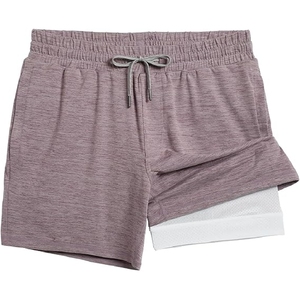Nuevos pantalones cortos de fitness de nuevo estilo de Venta caliente 2025 para hombres con bolsillos de alta calidad, pantalones cortos de fitness transpirables y de secado rápido - Product Image 3