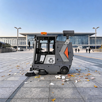 Balayeuse de voirie ZMT E-98 G26, moteur à batterie, autopropulsée, pour le nettoyage des sols commerciaux, industriels, d'entrepôts et d'ateliers