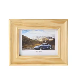 Marco de fotos de madera moderno hecho a mano de primera calidad con personalización de calidad estándar Crescent Crafts-Venta caliente - Product Image 2