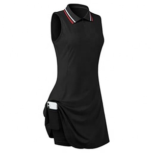 Tenue de tennis haut de gamme pour femmes avec tissu athlétique respirant avancé pour l'entraînement professionnel au tennis - Product Image 4