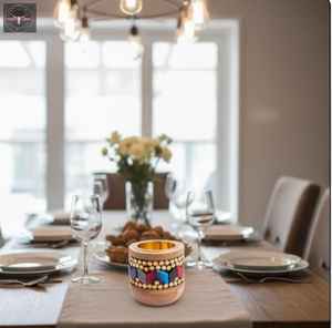 Brûleur d'encens personnalisé moderne en résine et bois d'acacia Coriandre Mubkhar de haute qualité pour parfum de maison à usage religieux Idées cadeaux - Product Image 6