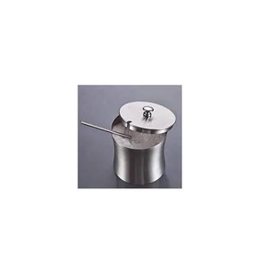 Design créatif ustensiles de cuisine couvercle en acier inoxydable sucre sel conteneur stockage assaisonnement bonbons sauce soja plat avec vente - Product Image 1
