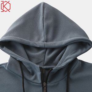 "Winter Hot Selling 2022 Polyester and Cotton <b>Fleece</b> Solid Color Men's Hoodies <b>Sweater</b> Warm Hoodies" - Product Image 3
