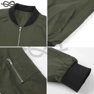 Chaqueta corta funcional de algodón con bolsillos y cremallera, estilo callejero, chaqueta de vuelo holgada, ropa de abrigo informal para hombres y mujeres - Product Image 6
