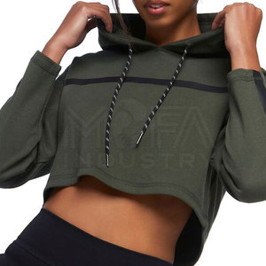 Sweats à capuche anti-rides directs d'usine pour femme tissu respirant OEM disponible au Pakistan - Product Image 1