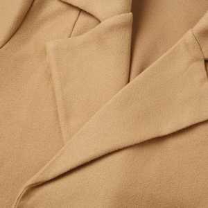 Elegante abrigo largo de lana para mujer, gabardina informal, cierre de un solo pecho, cinturón de moda Simple, transpirable, secado rápido - Product Image 5