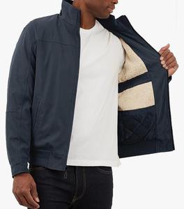 Blouson Bomber Homme Slim Fit Haute Qualité Style Urbain Col Montant Respirant Séchage Rapide Écologique Hiver Extérieur OEM - Product Image 3