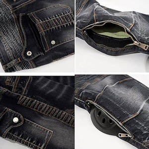 Coupe-vent uni teint léger hommes moto pantalon d'équitation vente chaude facile à porter hommes pantalon d'équitation - Product Image 6