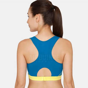 Venta al por mayor ropa de gimnasio Sujetador de fitness de las mujeres Yoga Ropa informal Sujetador de fitness acolchado Sujetador de fitness de las mujeres sin costuras - Product Image 3