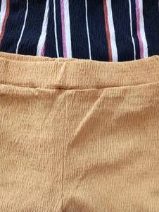 Shorts d'été classiques de haute qualité, fins, respirants, à séchage rapide, pour filles, longueur genou, plissés, taille mi-haute élastique, anti-plis - Product Image 4