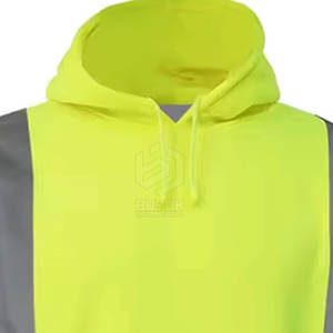 Sweat à capuche de sécurité en coton Offre Spéciale multi-usages, imperméable et respirant, haute visibilité, fabriqué au Pakistan, meilleure qualité pour - Product Image 6