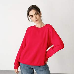 Sudadera lisa de manga larga para mujer Venta al por mayor sudaderas transpirables térmicas de moda cómodas informales únicas para mujer - Product Image 6