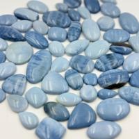 Opale bleue naturelle de qualité supérieure AAA+ 100 %, cabochon de formes variées, taille personnalisée, pierre précieuse en vrac pour la fabrication de bijoux