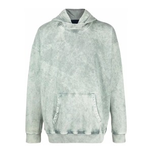 Sweat à capuche d'été délavé à l'acide pour hommes Original Cotton Anti Shrink Breathable Acid Wash Hoodie Casualwear Acid Wash Hoodie - Product Image 2