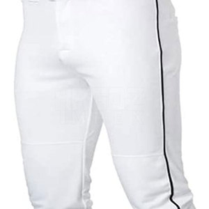 Pantalon de baseball de qualité supérieure, séchage rapide, respirant, antibactérien, confortable, taille plus, unisexe, adulte, 100% polyester, softball - Product Image 5