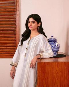 ขายร้อนชุดSalwar kameezใหม่ที่ยอดเยี่ยมชุดสีปาร์ตี้ที่น่าตื่นตาตื่นใจร้อนขายปากีสถานสุภาพสตรีชุดฤดูร้อนอินเดียร้อน - Product Image 5