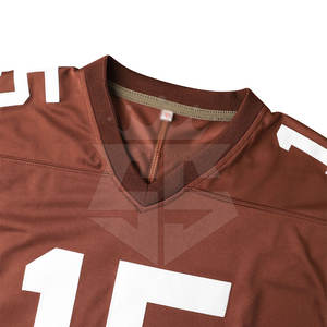 Maillot de football américain en gros 2025 nouveau maillot de football américain professionnel de conception en stock - Product Image 3