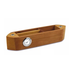 Superior Quality Handmade Wooden <b>Boat</b> Shape Desk Organizer with Clock for Business <b>Gifting</b> and Export - Product Image 1