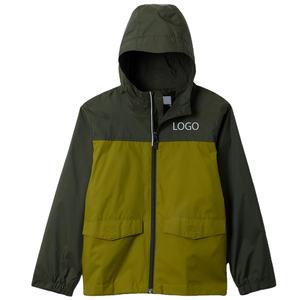 Chaqueta de Alta Calidad para Niños / Diseño Casual y Moderno para Compradores al por Mayor con Cierre Completo y Bolsillos Color Block 2026 - Product Image 1