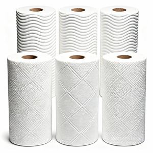 Eco Friendly Kitchen <b>Paper</b> <b>Towel</b> <b>Rolls</b> with Soft Texture for Daily Cooking and Cleaning, Suitable for Homes and Restaurant - Product Image 2