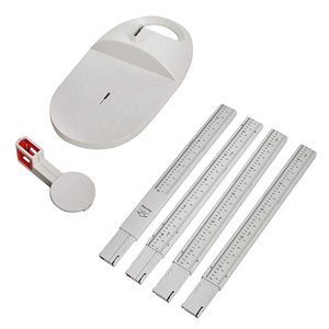 Stadiómetro blanco de alta calidad, con precisión perfecta, buen precio y diseño único para medir la altura - Product Image 3