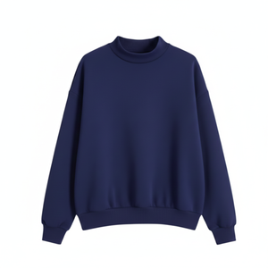 Sudadera Personalizada Extra Grande de Invierno para Mujer, Cuello Alto, Poliéster/Algodón, Transpirable, de Forro Polar, Ecológica y de Secado Rápido - Product Image 1