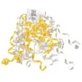 Custom Butterfly Bow Gift <b>Ribbons</b> Metallic Silver and Gold Woven Polyester Digital Printed with Logo for Christmas Packaging - Product Image 6