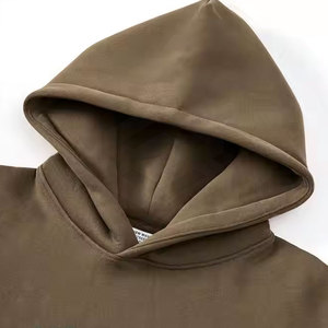 La mejor calidad ODM Nuevo diseño Peso ligero 100% Algodón Sudaderas con capucha de gran tamaño para hombre Logotipo personalizable para uso en invierno - Product Image 3
