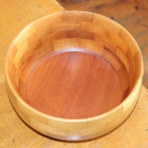 Bol de service en bois décoratif pour la maison de meilleure qualité pour la nourriture et les fruits personnalisé avec style corne polie - Product Image 5