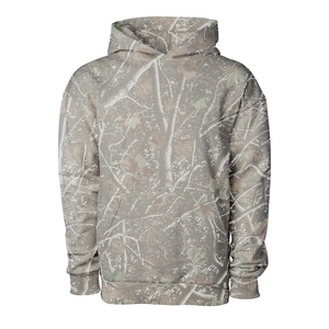 Sudadera Extra Grande Vintage para Mujer con Estampado de Hoja de Arce, Camuflaje, Manga Larga, para Otoño e Invierno - Product Image 2