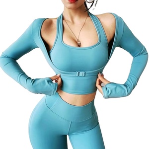 Chándal informal de maternidad personalizado para mujer, ropa activa de manga larga de talla grande - Product Image 1