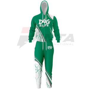Survêtements de course à pied légers et confortables à réchauffer par sublimation ensembles d'échauffement pour le sport personnalisés - Product Image 4