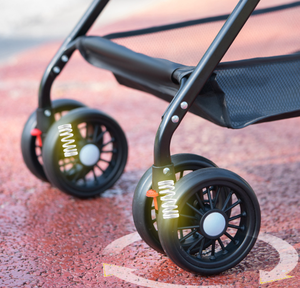 Honden Kinderwagen Wagen Carrier 4 Wielen Grote Afneembare Huisdier <span class=keywords><strong>Trolley</strong></span> Voor Hond Opvouwbare Hond En Kat Draagbare Huisdier Drager Voor Reizen - Product Image 3