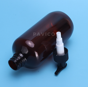 Pavico ขวดเครื่องสำอางเวียดนามขวดรูปทรงกระบอก500มล. สำหรับแชมพูเจลอาบน้ำบอดี้โลชั่น - Product Image 2