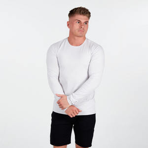 T-shirts à col rond à manches longues personnalisés pour hommes de haute qualité 100% coton mélange de polyester sweats à capuche imprimés pour sport d'hiver - Product Image 1