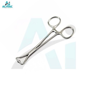 Pinces à serviettes à boule manuelle ALMAC en acier inoxydable certifiées CE, maintien sécurisé des draps chirurgicaux, utilisées en médecine et en dentisterie - Product Image 5