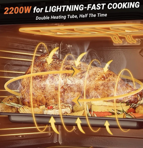 Horno Eléctrico de Pared Individual A-M-Z-C-H-E-F de 2.65 Pulgadas, Nuevo - Product Image 5