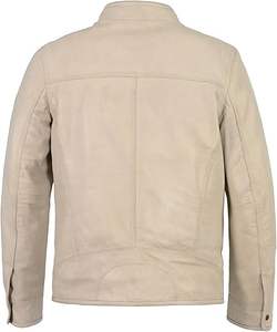 Veste en cuir de mode d'hiver pour hommes la plus vendue sur mesure avec un nouveau tissu teint en état de haute qualité traité - Product Image 6