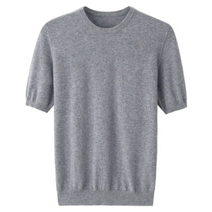 High Quality Men's 100% Cotton <b>Black</b> T-Shirt Custom Logo Rounded Neck Anti Pilling Feature Sporty Style Short Solid Print - Product Image 4