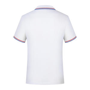 Venta al por mayor Oem sublimación en blanco Polo camiseta lisa poliéster camiseta hombres Polo camiseta logotipo personalizado DTG imprimir Golf camisas - Product Image 6