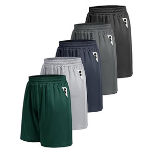 Pantalones cortos para correr de secado rápido, pantalones cortos atléticos personalizados que absorben la humedad para hombres, pantalones cortos informales para correr - Product Image 2