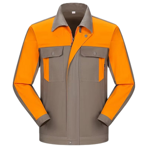Chaqueta de Uniforme para Hombre, para Taller, Soldador Eléctrico, Reparaciones, Multibolsillos, Traje de Algodón con Logotipo Impreso, Antiestática, para Trabajo - Product Image 4