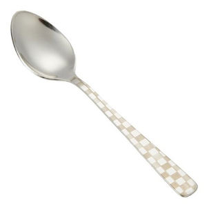 Vente en gros de couverts en métal avec logo personnalisé, ensemble de vaisselle en acier inoxydable et finition dorée, cuillères et fourchettes pour mariages - Product Image 6